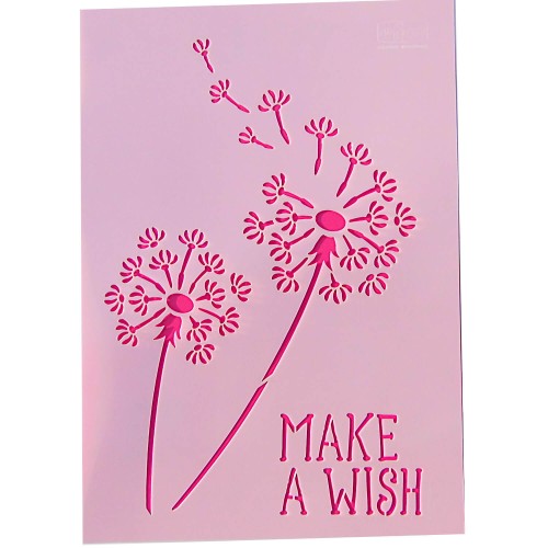 Stencil Pusteblume